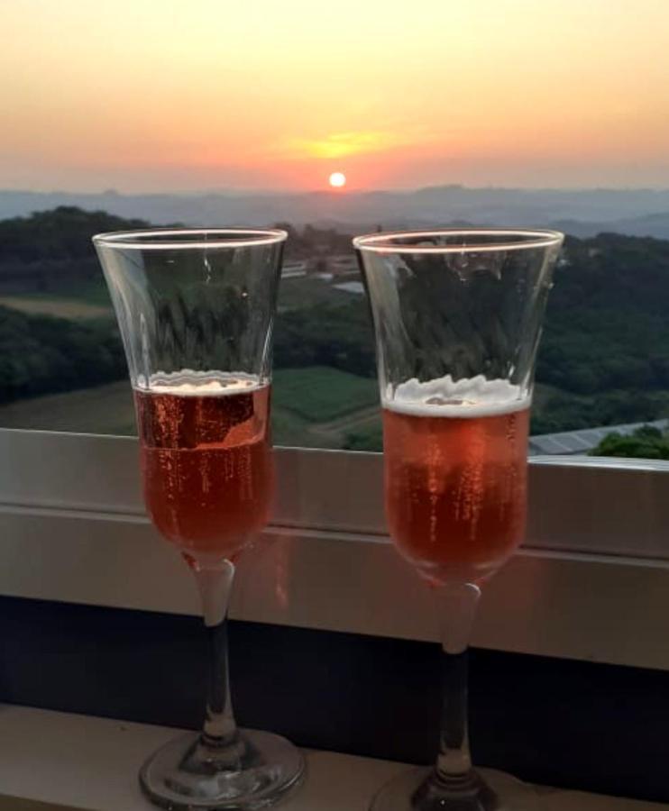 Apartamento Aconchegante Com Vista Para O Vale Dos Vinhedos Bento Gonçalves Exteriör bild